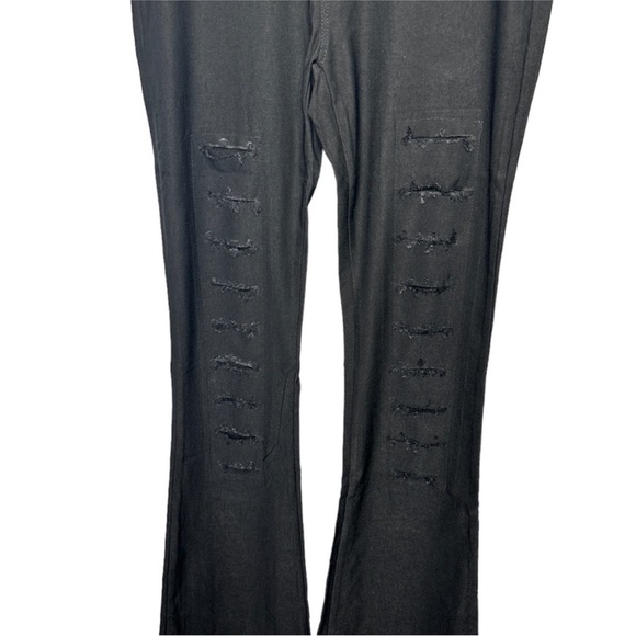 UMGEE distressed flare pants M black - Picture 6 of 11